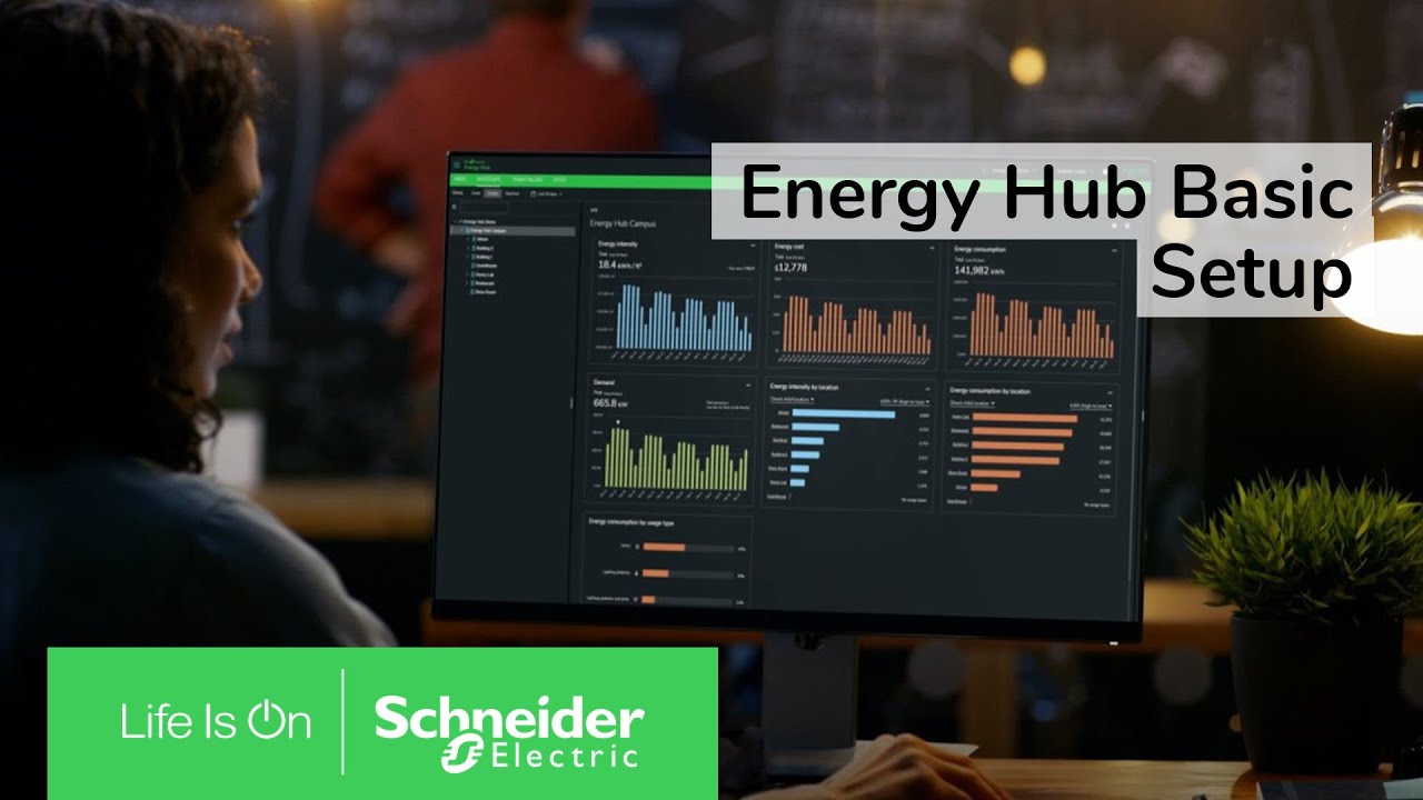 EcoStruxure Energy Hub — базовая настройка Energy Hub | Schneider Electric