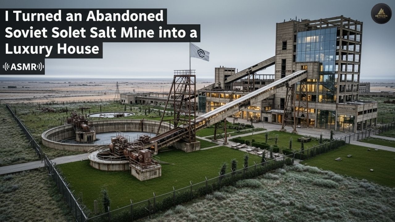 I Turned an Abandoned Soviet Military Castle into a Luxury House (ASMR)