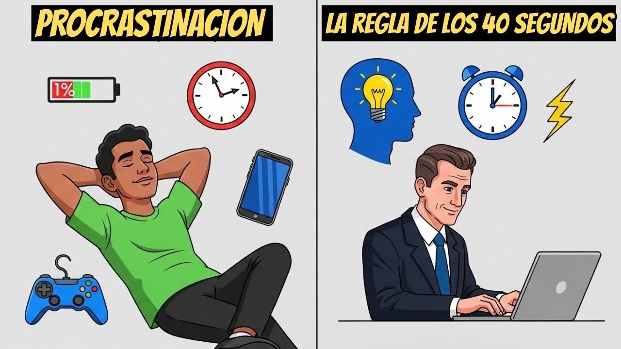 La Técnica De 40 SEGUNDOS Que ELIMINA La Procrastinación
