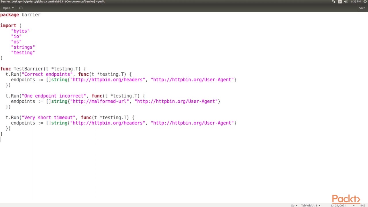 Go Concurrency : Barrier Concurrency Pattern | packtpub.com