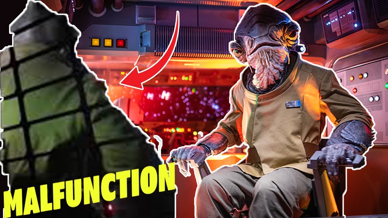 Star Wars: Rise of the Resistance B Mode (Lieutenant Bek Animatronic Malfunction)
