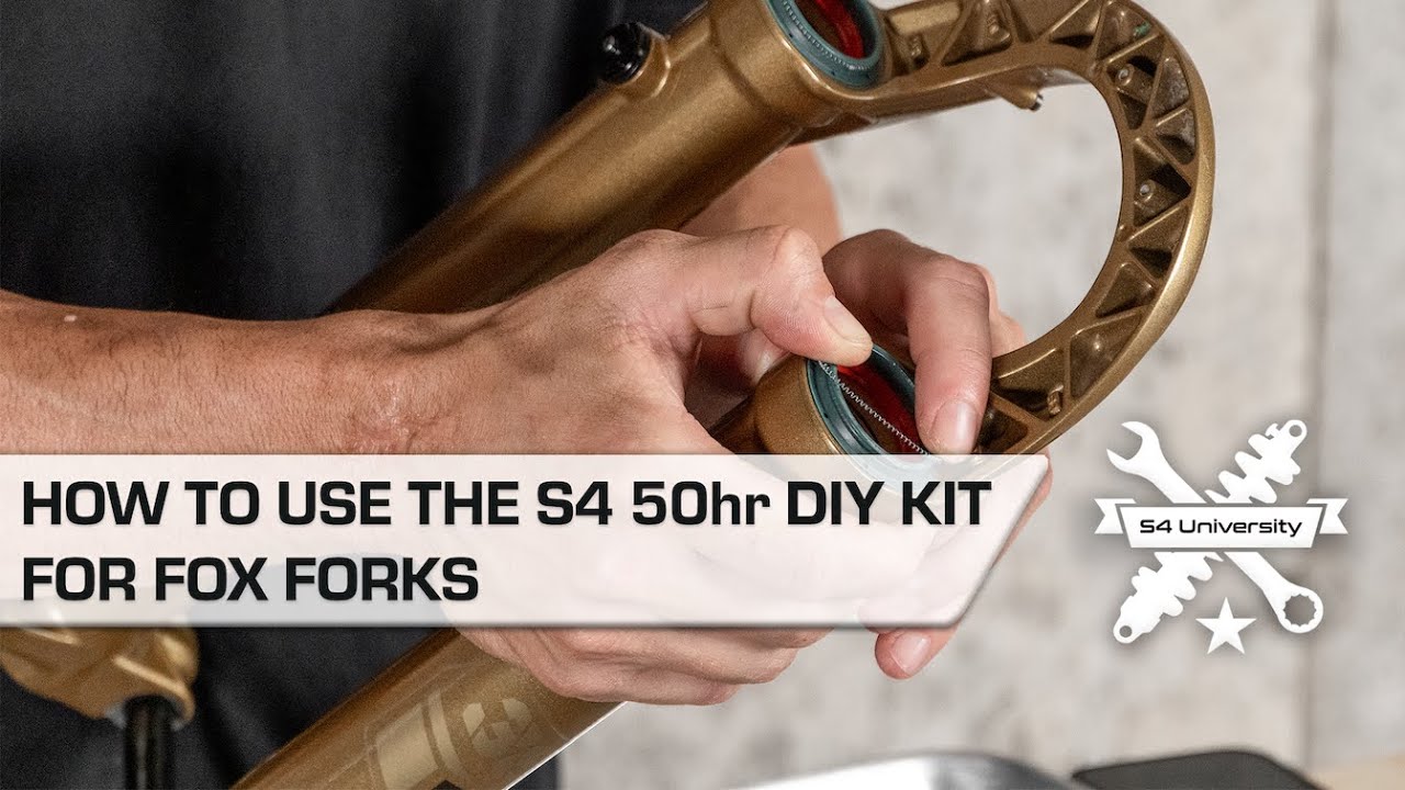 How To Use The S4 50hr DIY Service Kit For Fox Forks