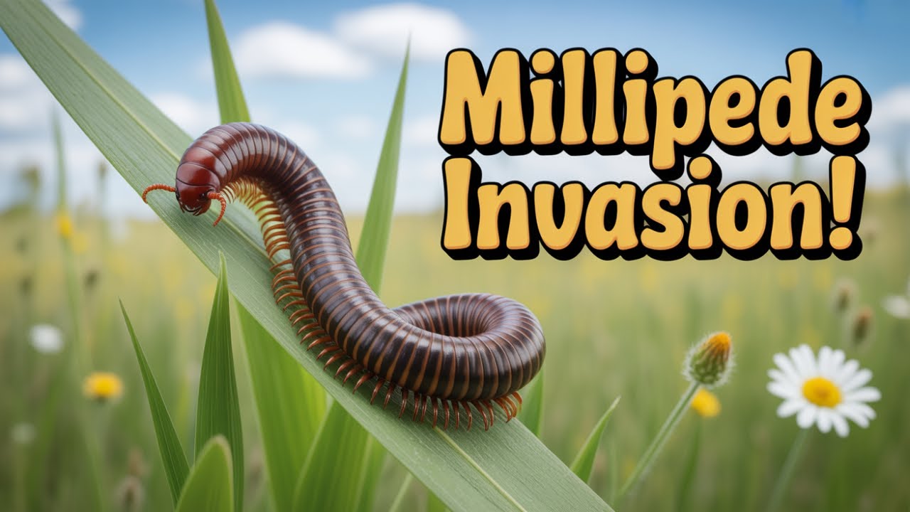 Thousands of Segmented Millipedes Found In Soil Expedition