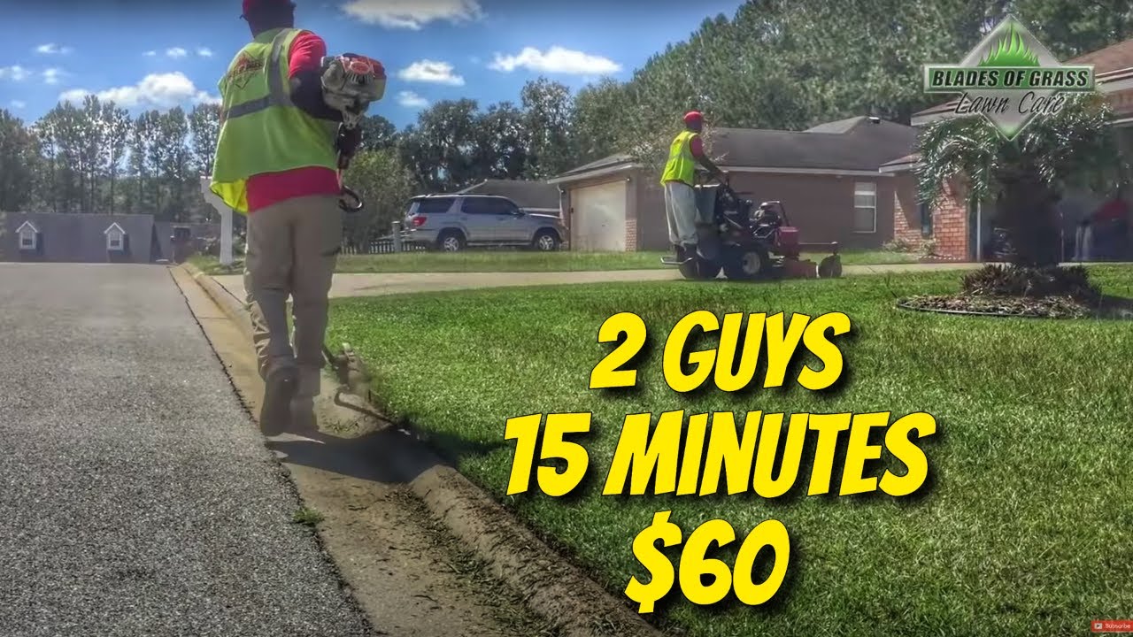 The key to a profitable lawn care 2 man crew