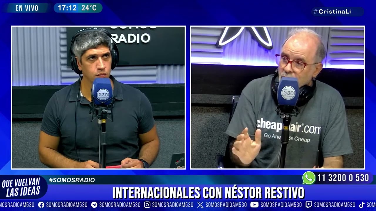 TRUMP GANA CONSENSO POLÍTICO INTERNO PARA la GUERRA: INTERNACIONALES con NÉSTOR RESTIVO - QVLI