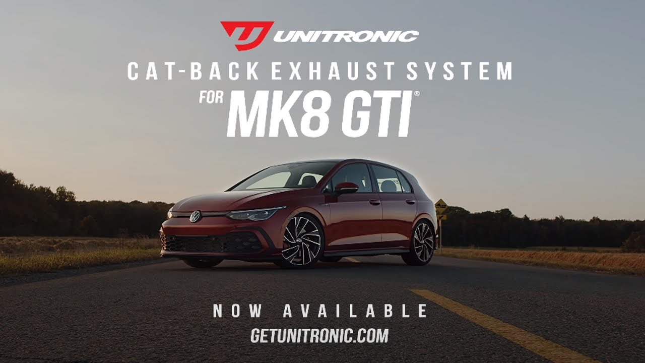 Unitronic MK8 GTI Cat-Back Exhaust System
