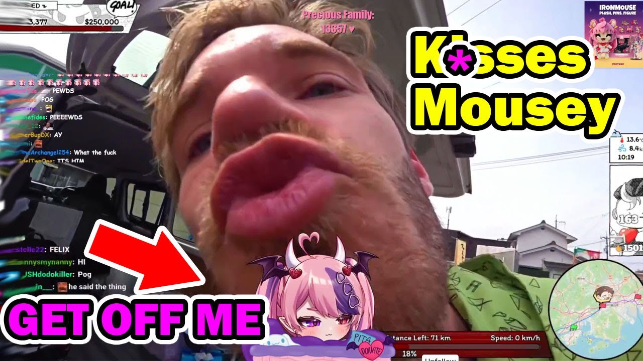 Pewdiepie Joins the Cyclethon and Shocks Ironmouse