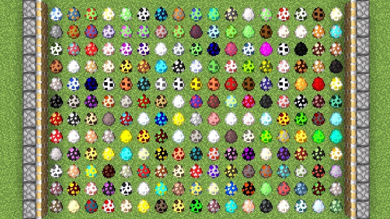 x1000 minecraft spawn eggs combined = ???