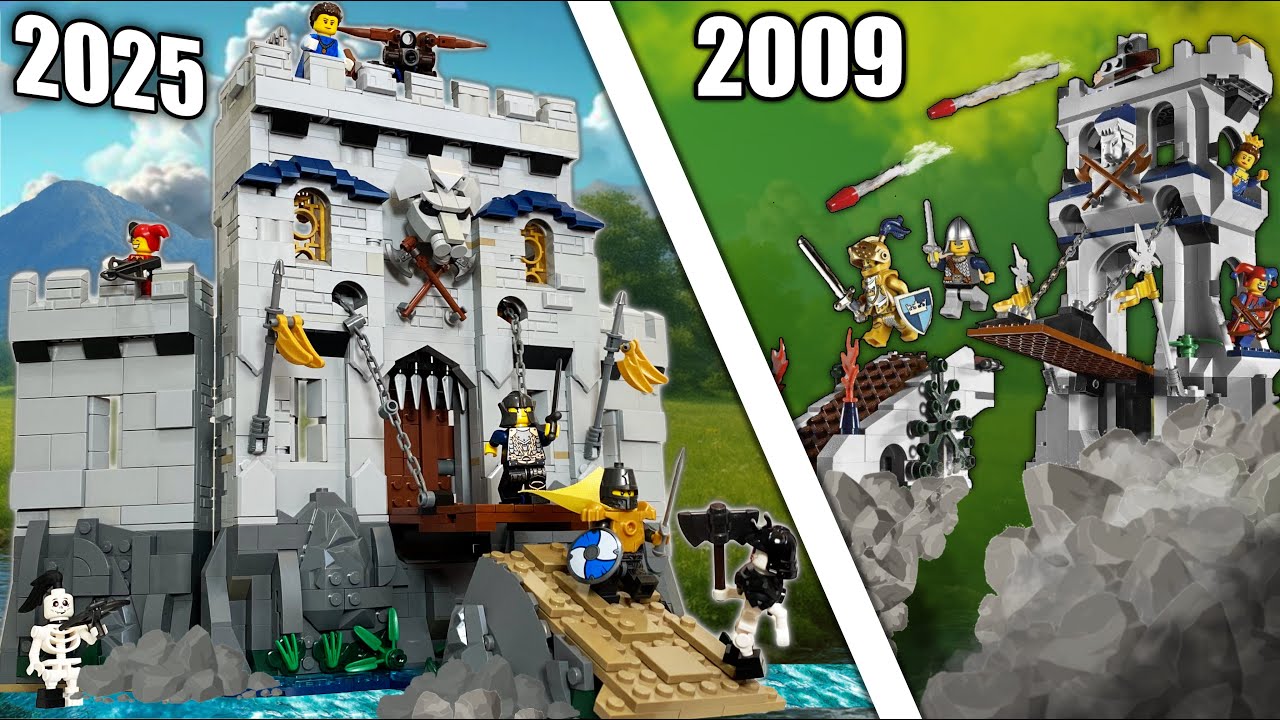 Я перестроил набор LEGO Castle...