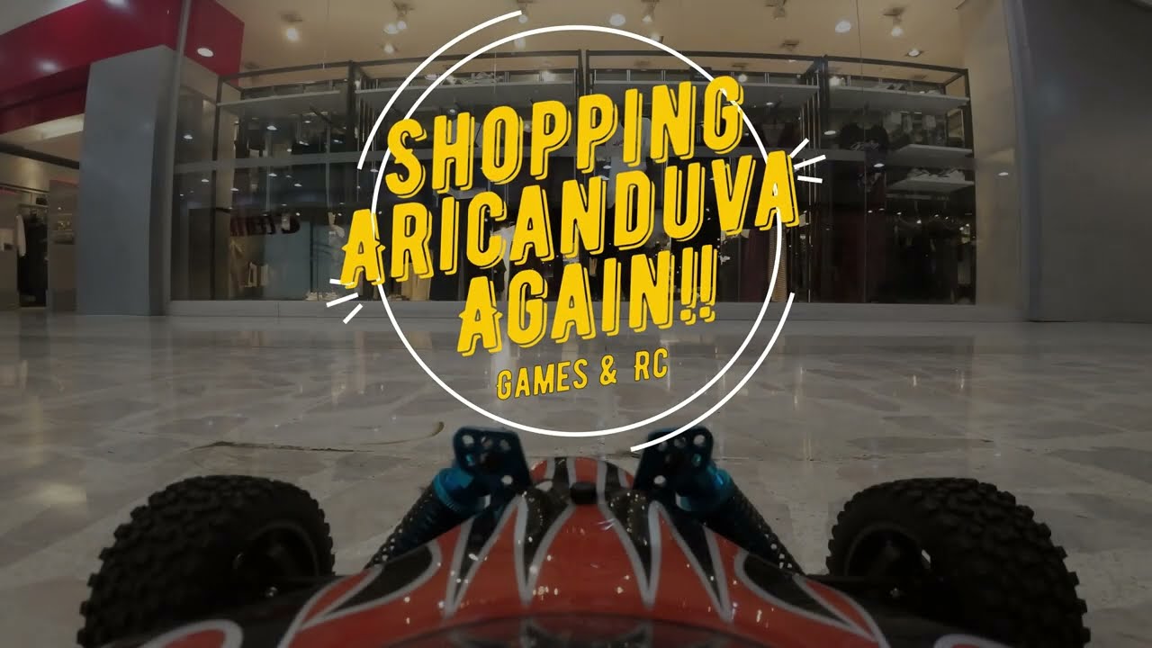 Rolezinho com carrinho de controle remoto no Shopping Aricanduva - FPV CAR DJI FPV O3