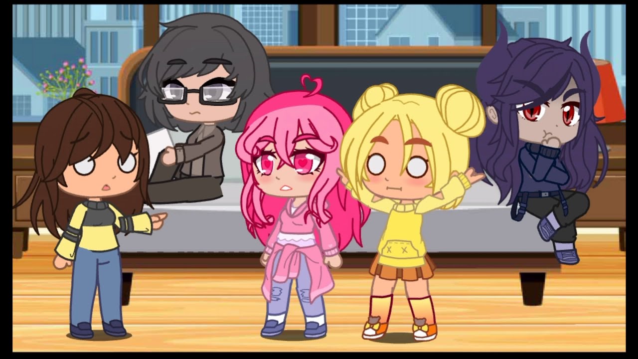4 личности meme/Gacha Club/13 карт(Фем! Фёдор и клоны)