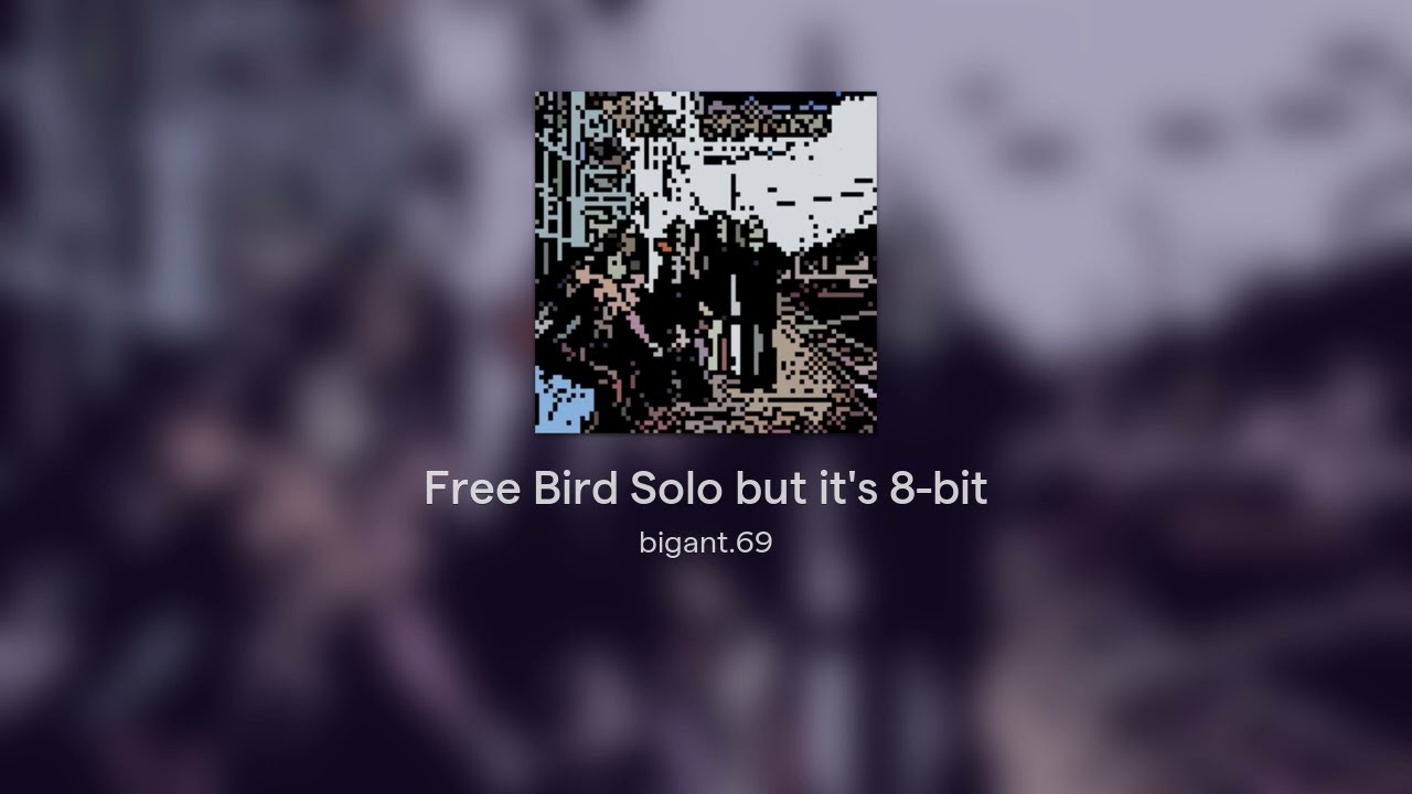 Free Bird Solo but it's 8-bit