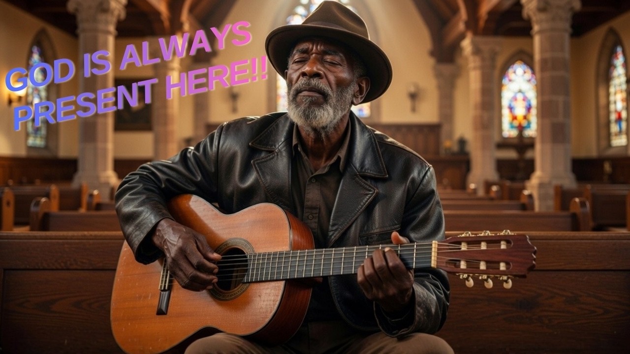 God Is Always Present Here!! | Gospel Blues Worship • Healing Prayer Music