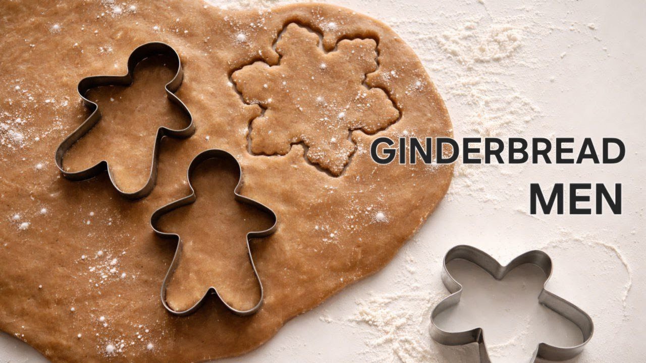 Classic Gingerbread Men Cookies | Easy Christmas Recipe