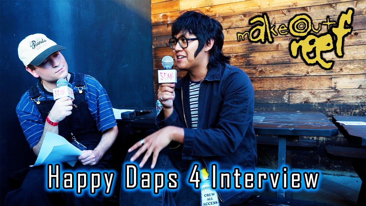 Makeout Reef Interview at Happy Daps 4!