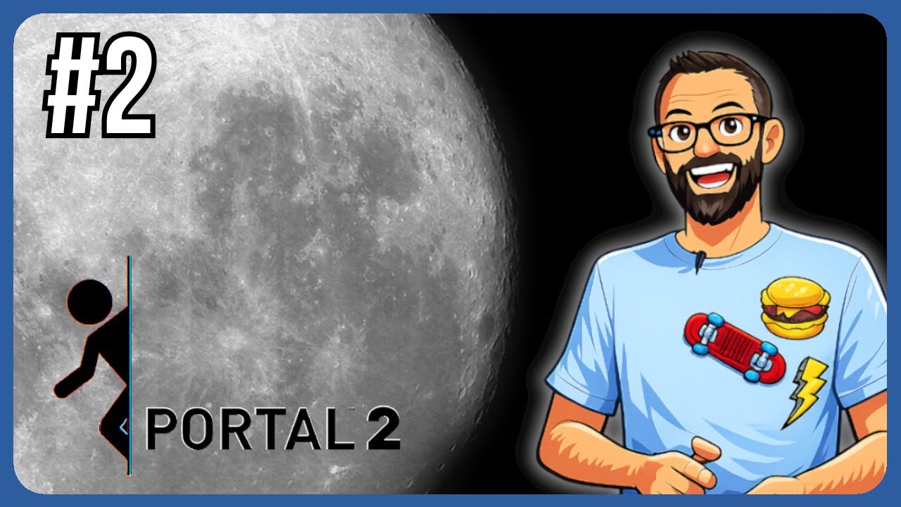 LIVE: Can you portal directly to my heart? This is Portal 2, pt 2!