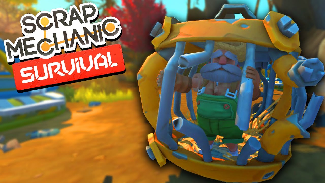 PIERWSZY CZŁOWIEK! - SCRAP MECHANIC SURVIVAL - 
