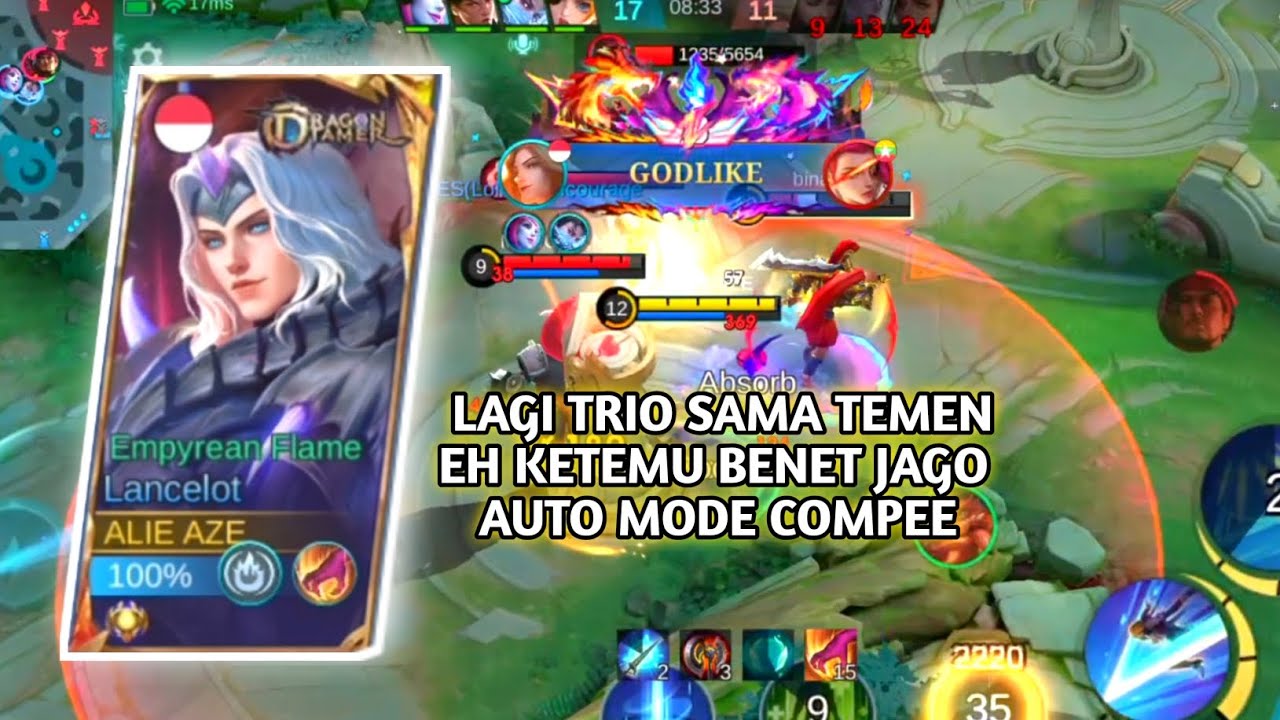 LAGI SERU SERU TRIO EH MALAH NABRAK BENET JUGG JAGO AUTO MODE BANTAI BANTAI 