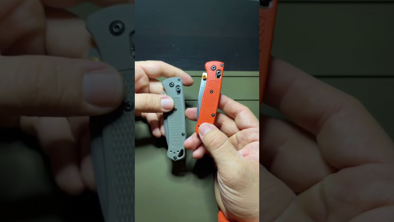 Real vs a fake benchmade bug out!