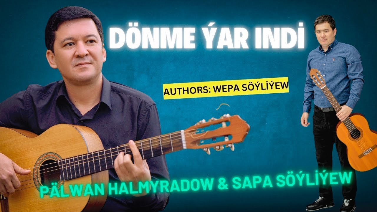 Pälwan Halmyradow & Sapa Söyliyew - Dönme Ýar Indi (Audio Visualiser)