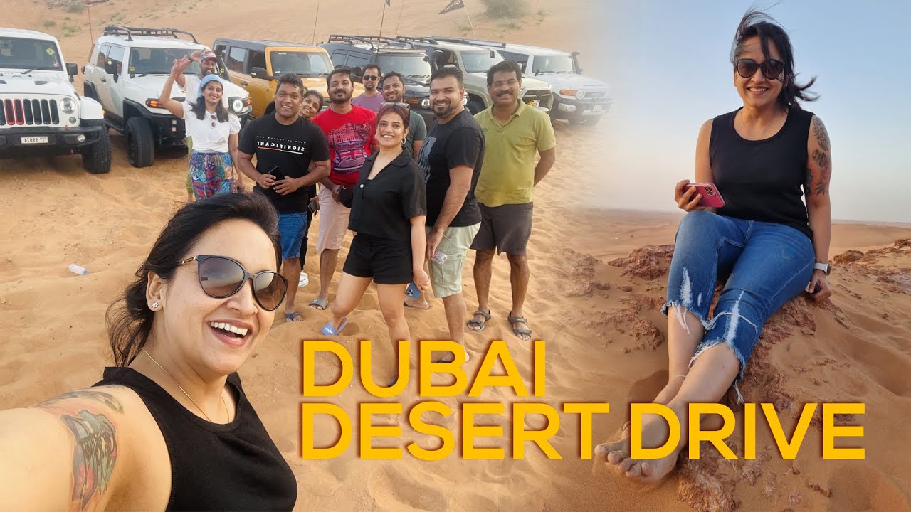 UAE 🇦🇪 |  DESERT DRIVE | WITH FRIENDS | Lena's Magazine