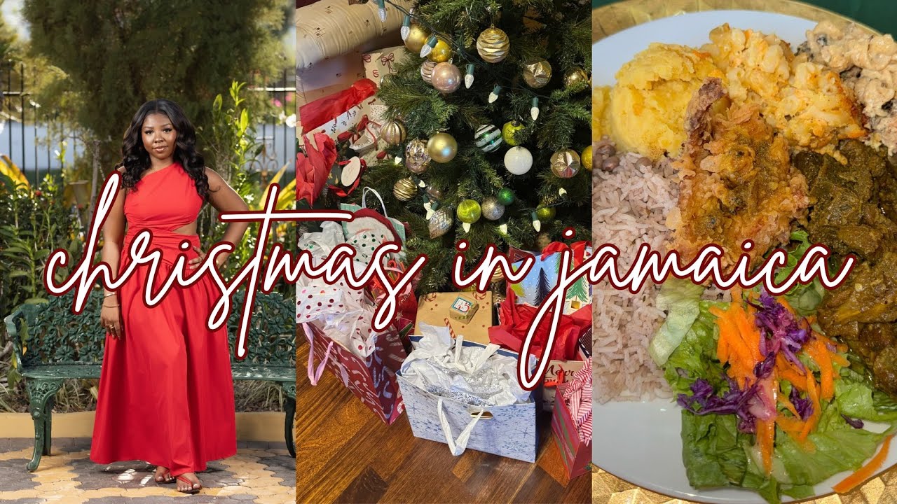 christmas in jamaica: gift exchange & family dinner