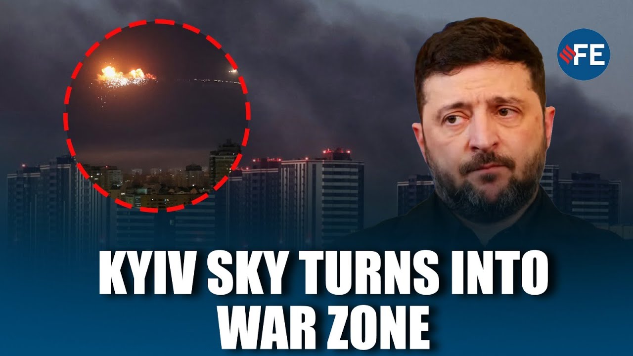 Kyiv Under Fire: When Russian Missiles And Drones Trigger Nighttime Air Defence Chaos