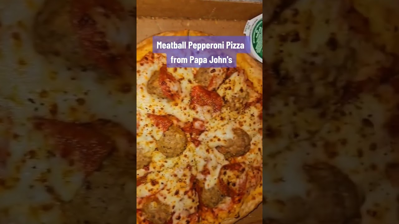 Meatball Pepperoni Pizza by Papa John's