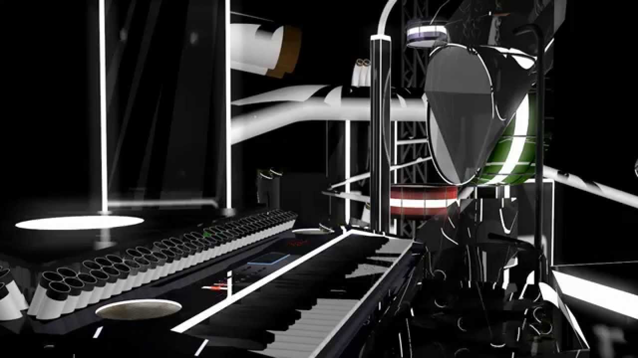 P.A.N.D.A - Infinity (HD) (my own Animusic)