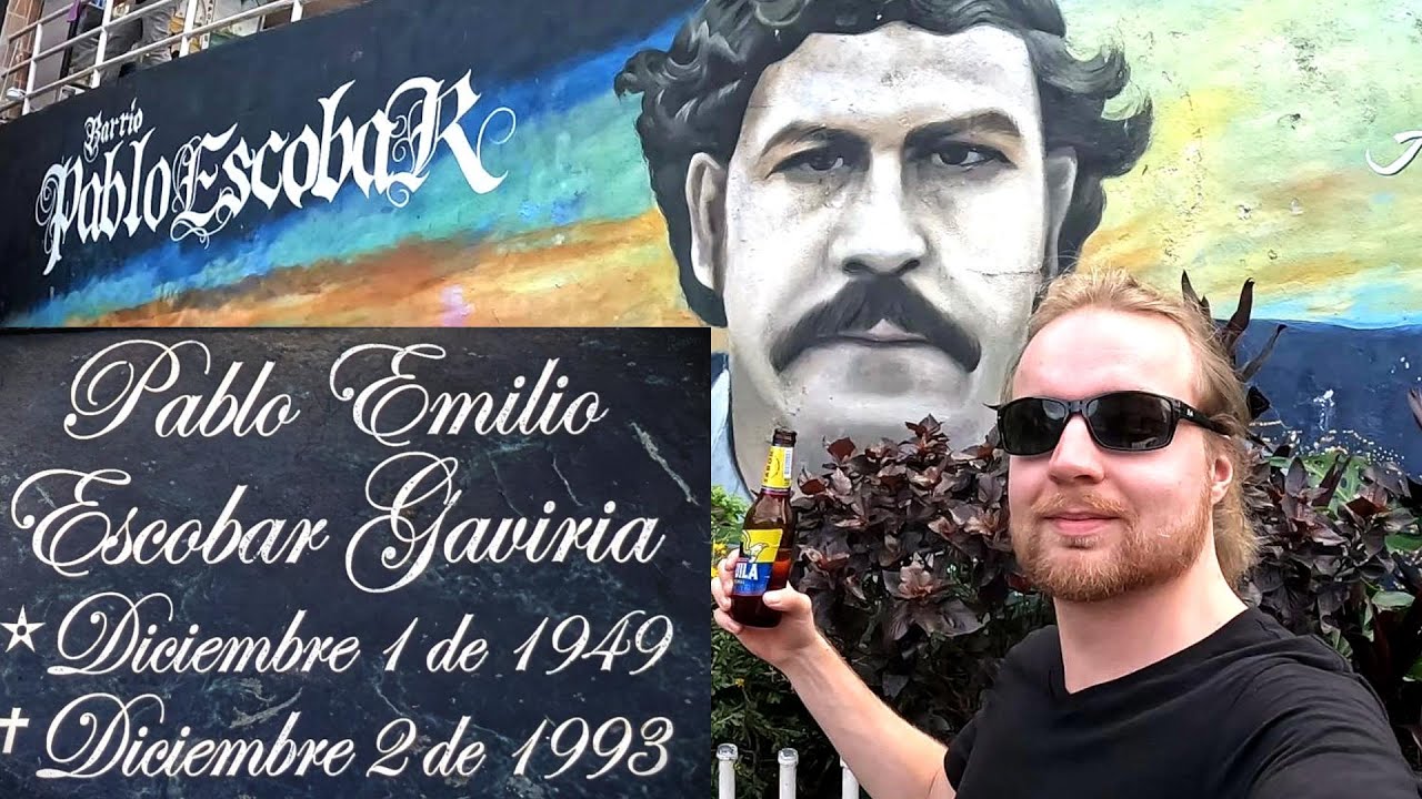 Pablo Escobar Hood and His Grave in Medell&iacute;n 🇨🇴