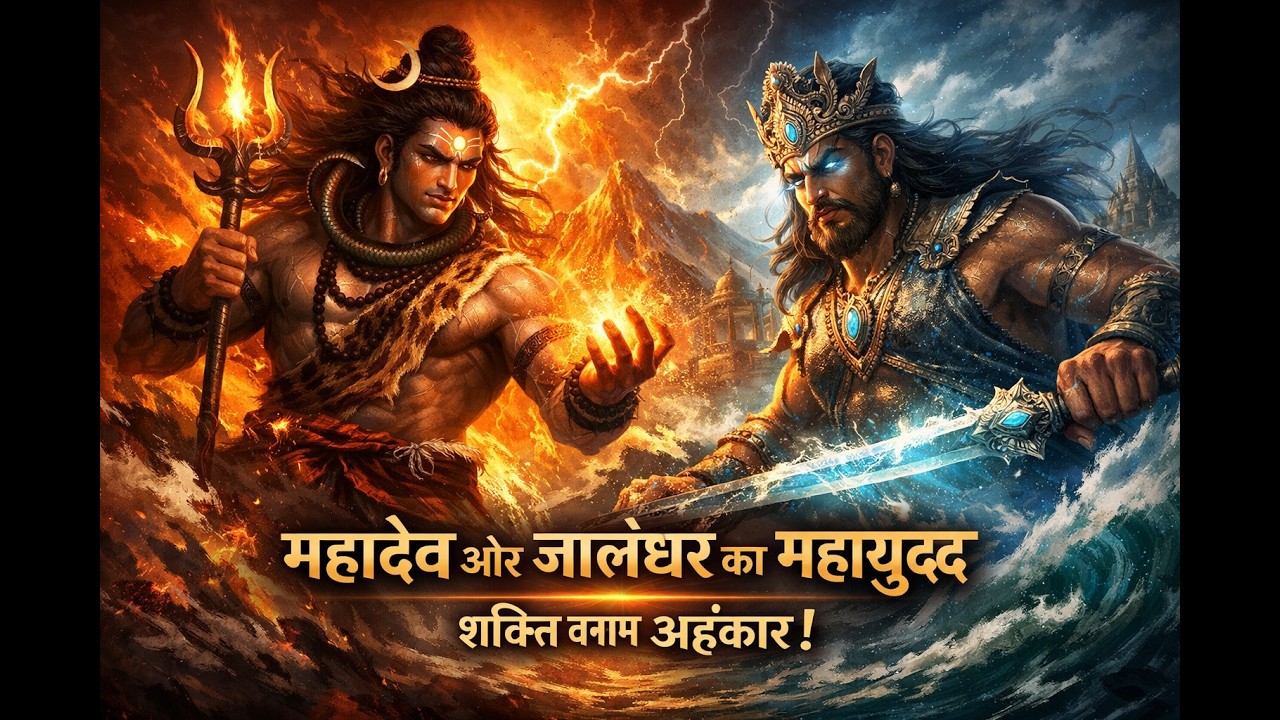 जालंधर की उत्पत्ति और अंत की रहस्यमयी कथा | भगवान शिव की दिव्य लीला