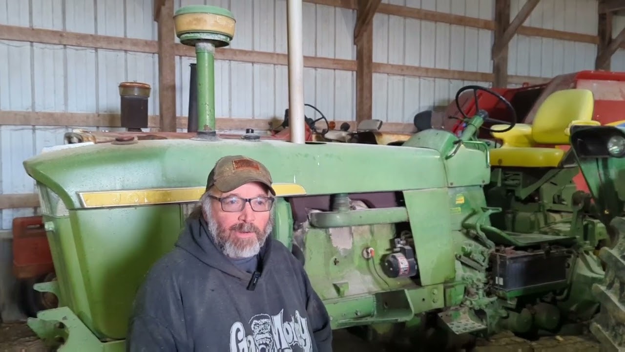 From a corn picker fire to the first diesel. A loaded, stripped down tractor
