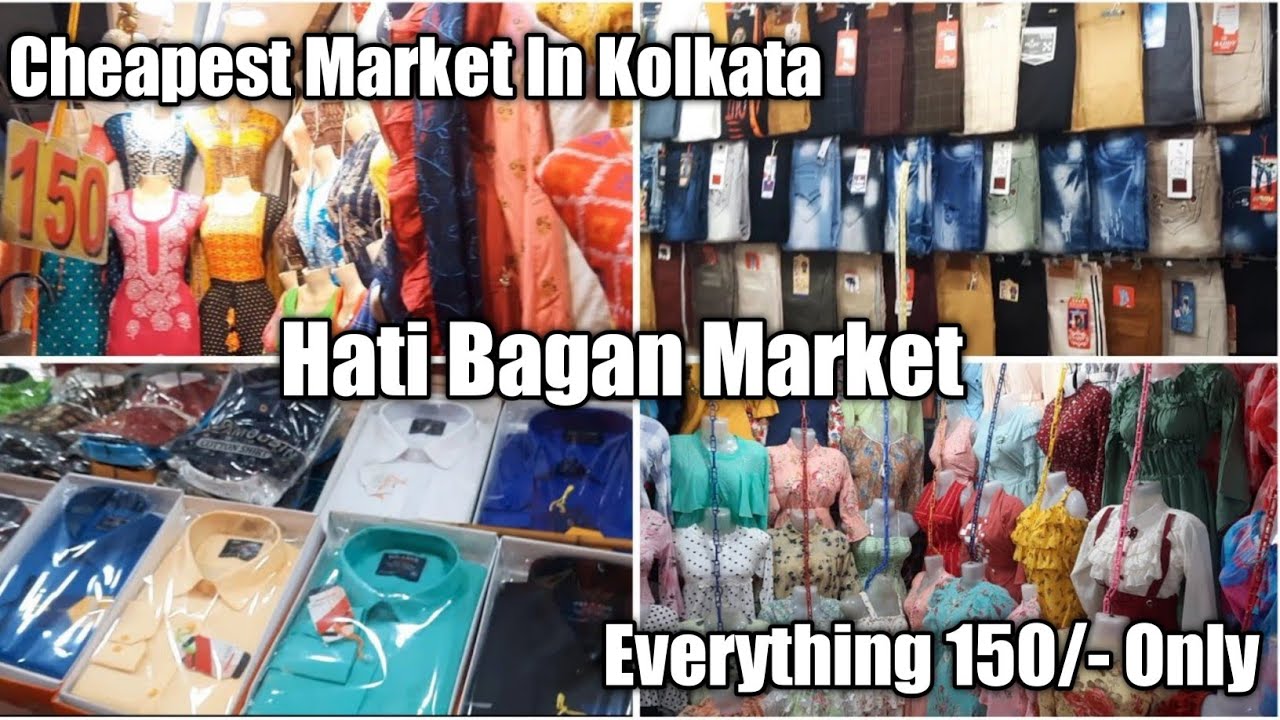 Cheapest Market In Kolkata || Hati Bagan Market || Everything 100-150/- Only || KrishnazLifestyle ||