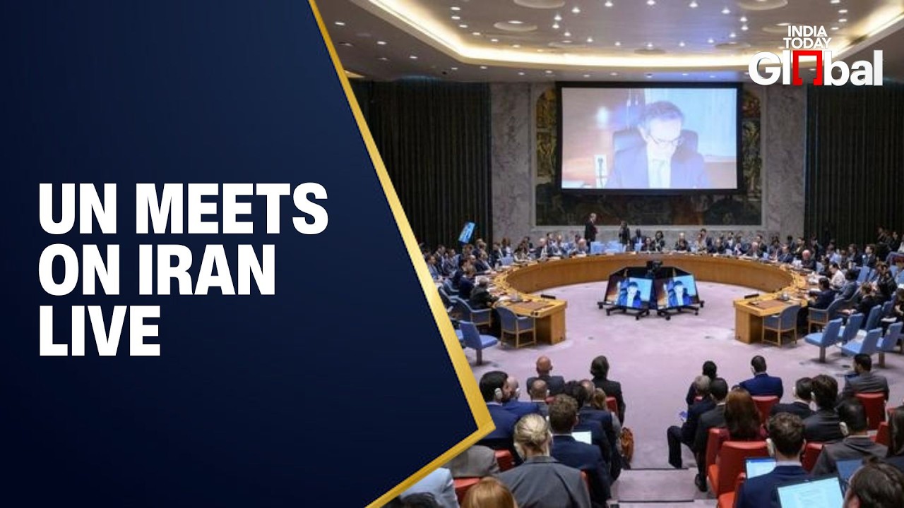 LIVE: UN Security Council Meets on Iran Nuclear Program Amid Middle East Crisis