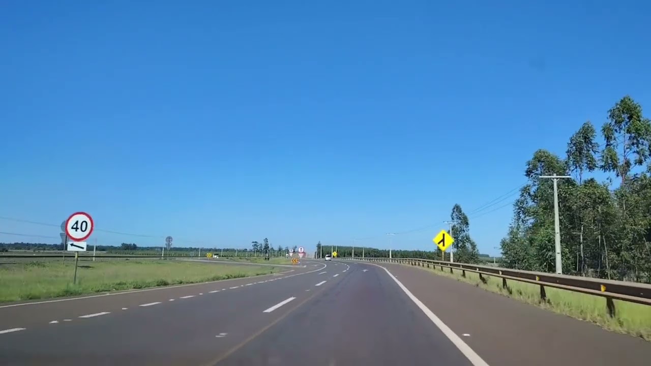 La Ruta más larga del Paraguay! 😱La Famosa recta de San José, en la Ruta Internacional 2.