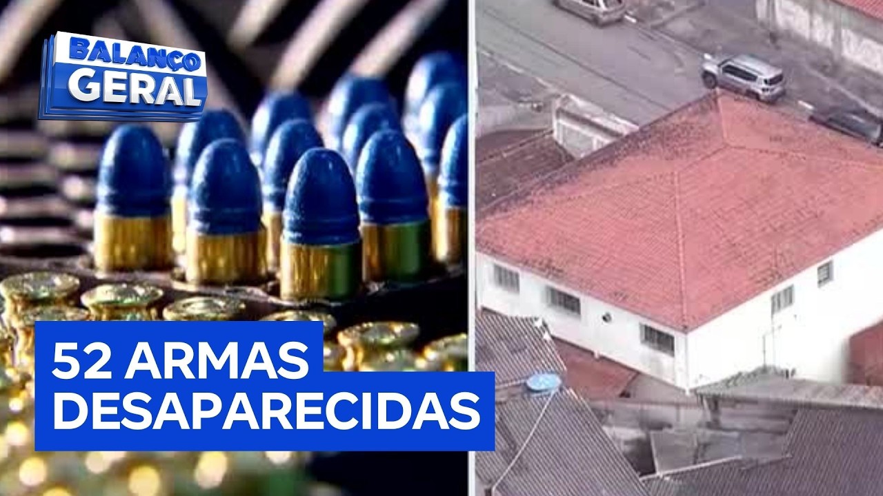 Polícia de São Paulo investiga sumiço de 52 armas em delegacia de Itapecerica da Serra (SP)