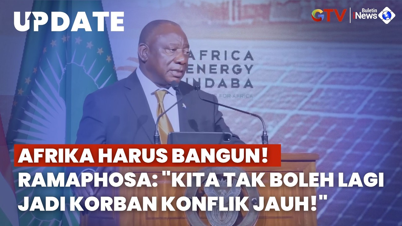 Afrika Selatan Melawan! Ramaphosa Serukan Kemandirian Energi di Tengah Perang Timur Tengah