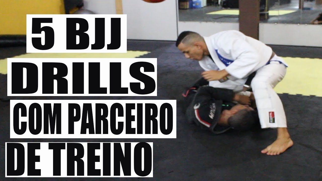 5 BJJ DRILLS BÁSICOS PARA FAZER COM PARCEIRO DE TREINO - BJJ TECHNIQUE (DRILLS)
