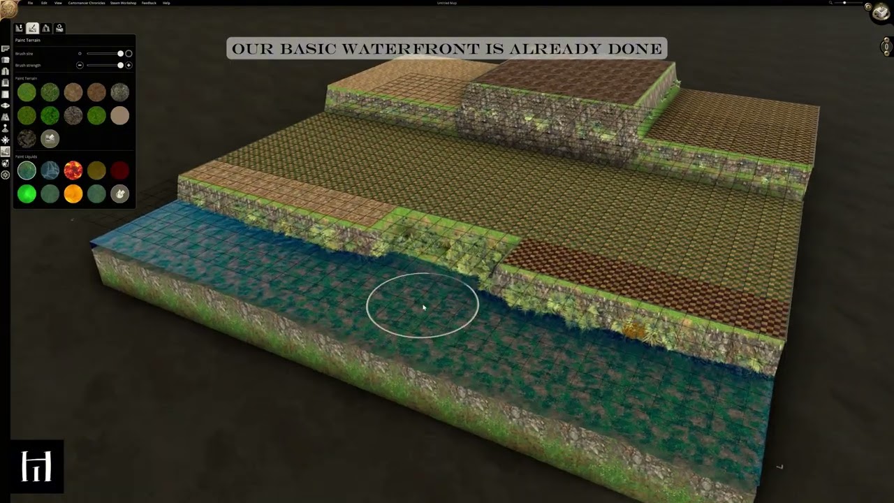Dungeon Alchemist: HOW TO - shape terrain, pt. 1