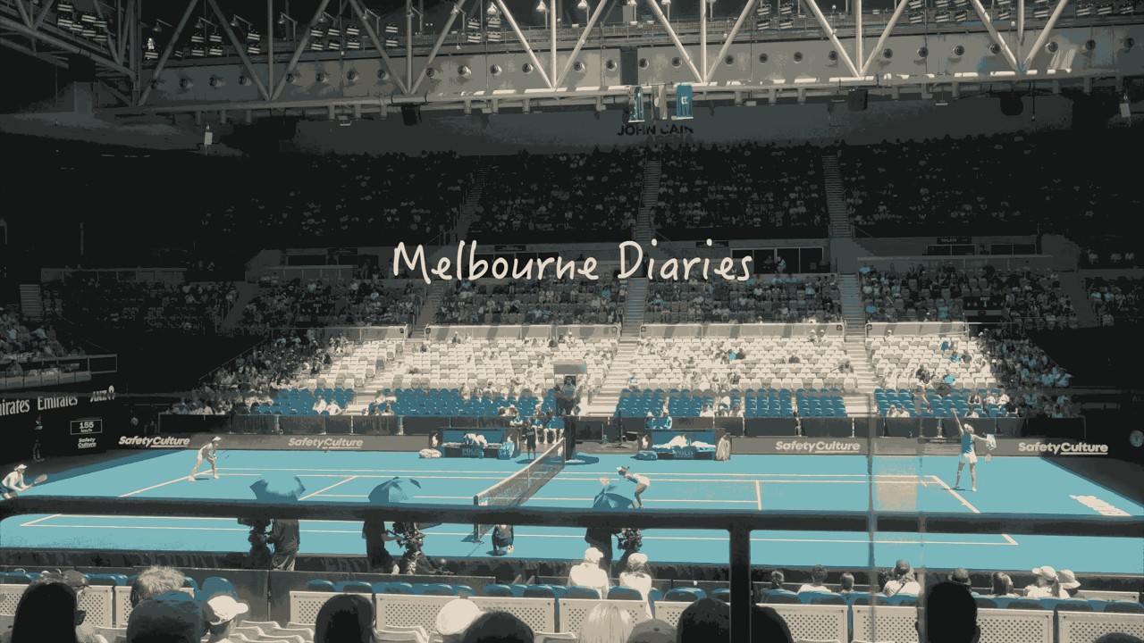Melbourne Vlog Ep.2 ~ Australian Open, Cafe Hopping, Markets