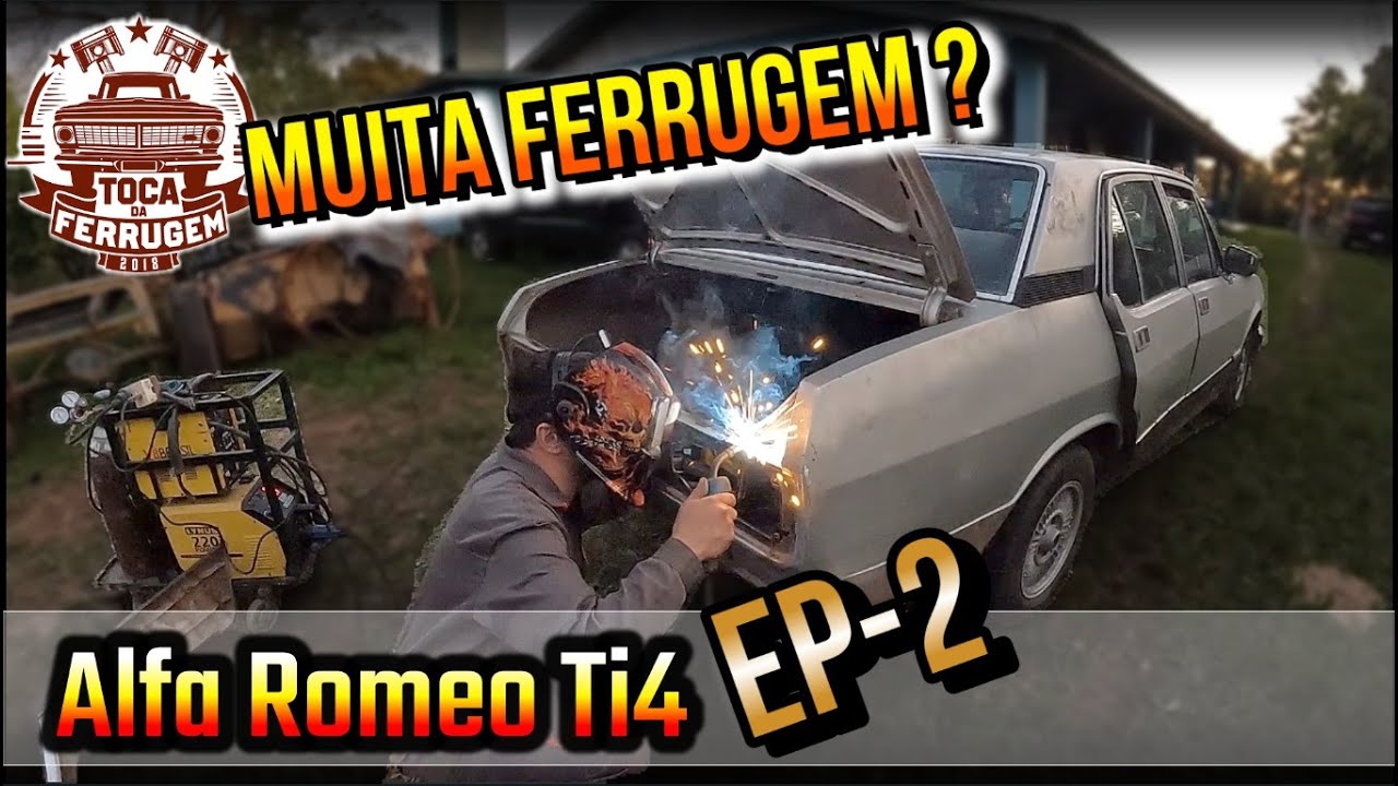 Alfa romeo 2300 do Higino Ep2: Muita ferrugem escondida!