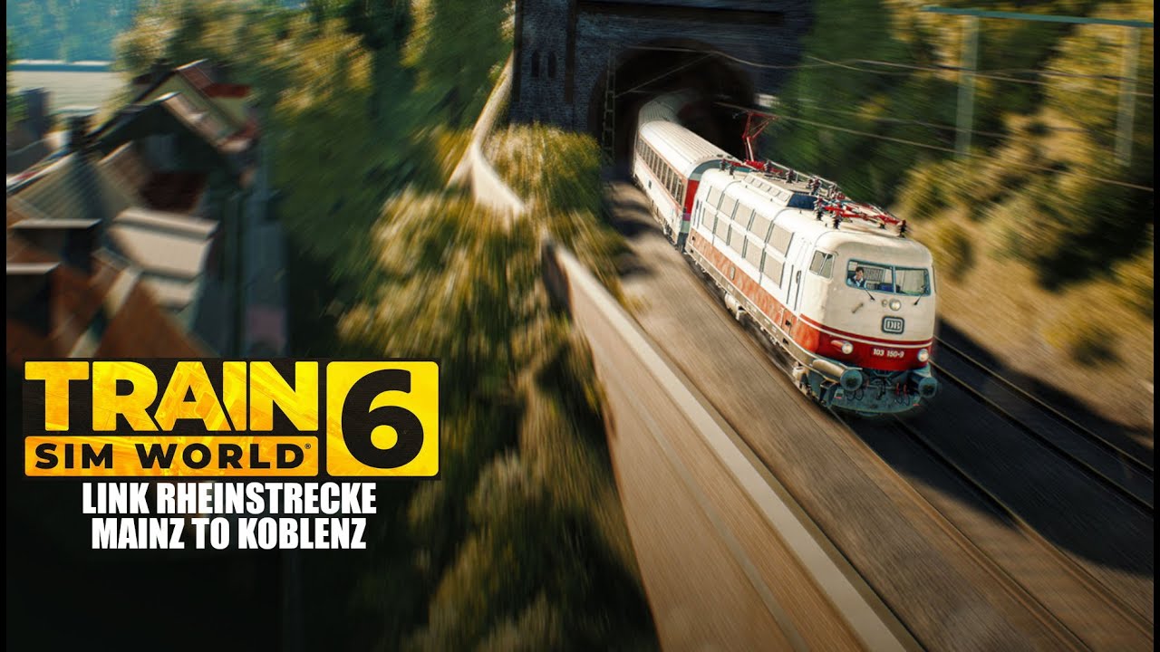 Germany’s Most Beautiful Rail Line | BR 103 to Koblenz | TSW 6
