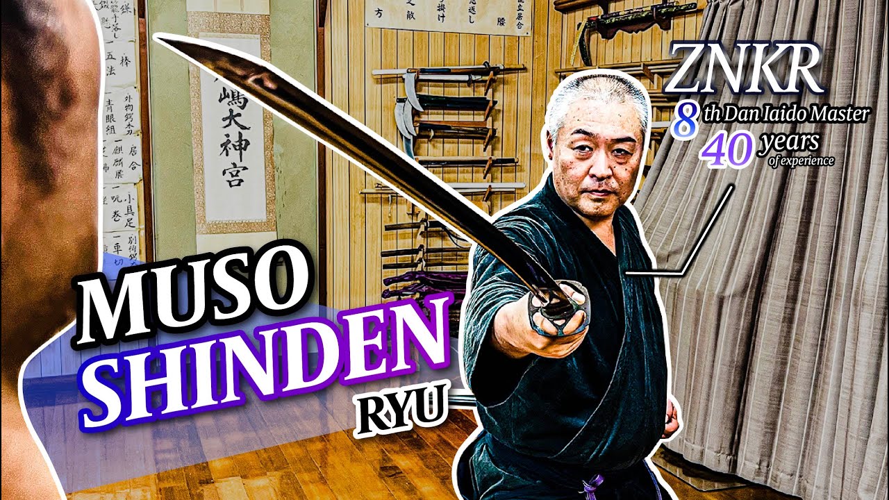8th Dan Iaido Master Explains Musō Shinden Ryu Kata | Towaki, Shinobu, Moniri
