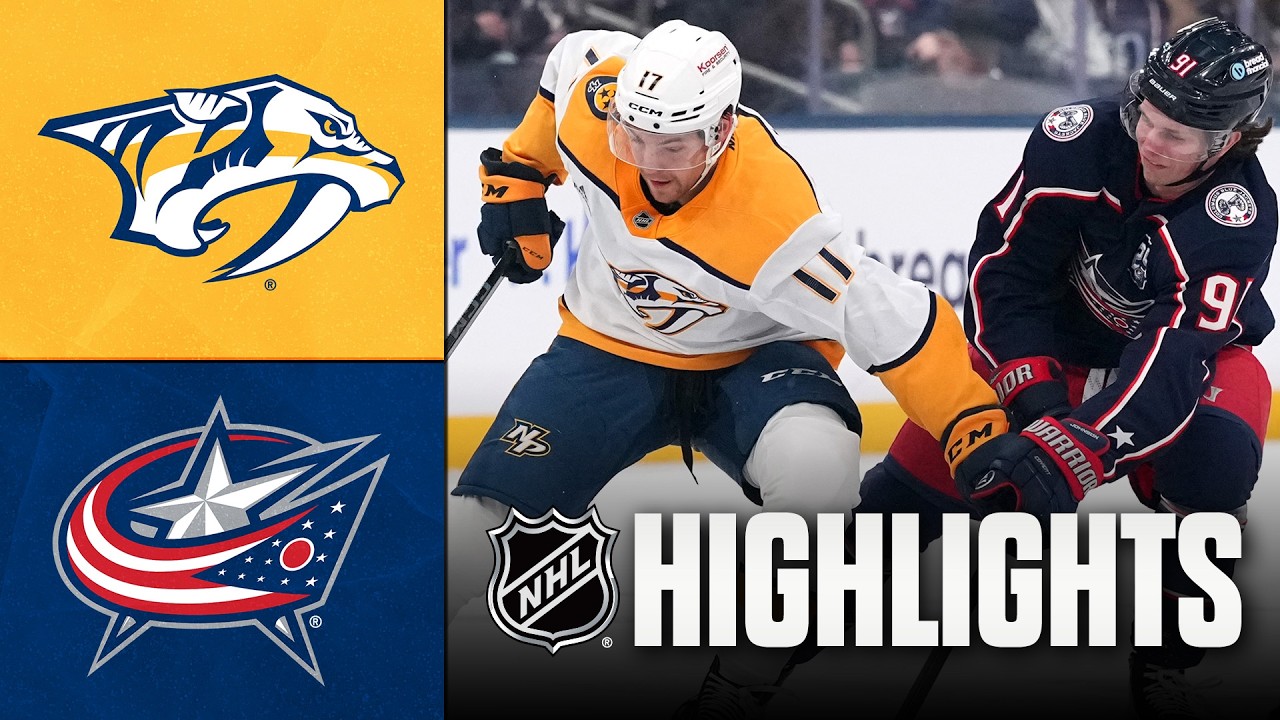 Predators vs. Blue Jackets | NHL Highlights | March 03, 2026