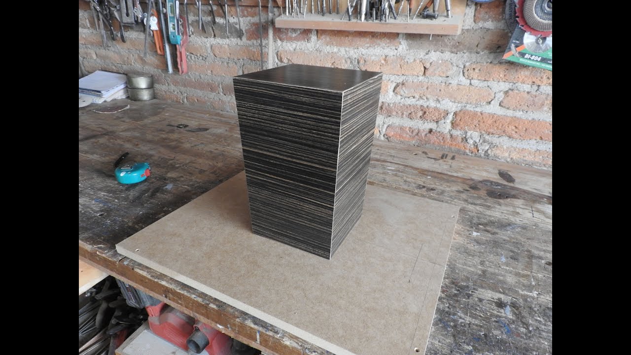 Fabricación una urna para cenizas