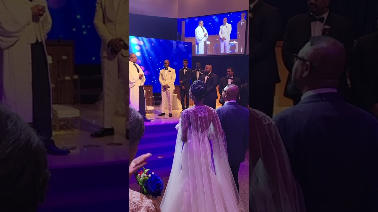 Funny Wedding Entrance #ReadywithReAndLekesha