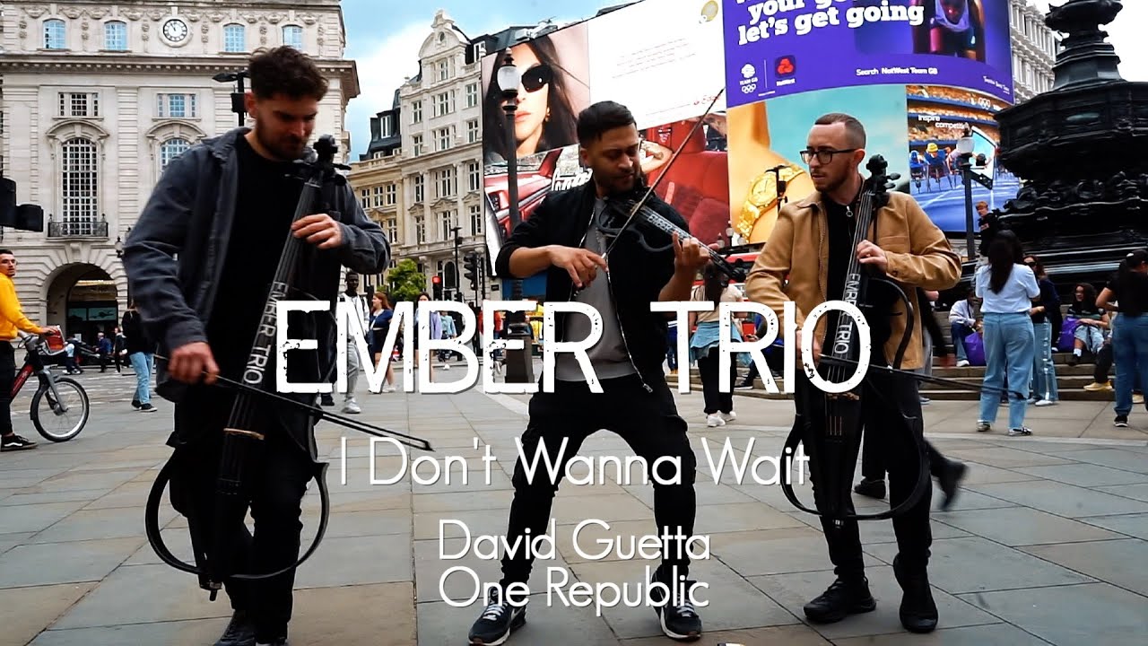 I Don't Wanna Wait - David Guetta & One Republic Violin Cello Cover Ember Trio