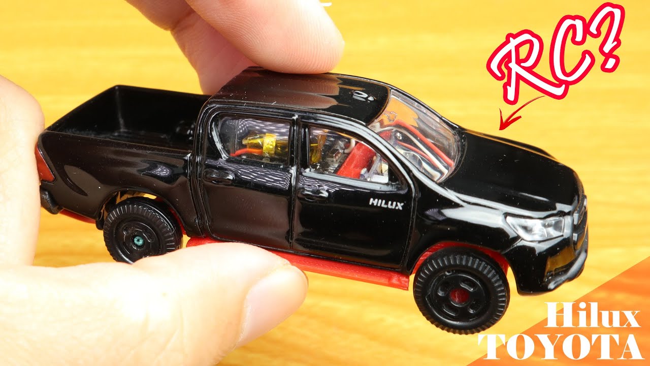 How to make Toyota Hilux 1:67 RC | Pickup truck RC | The H Lab