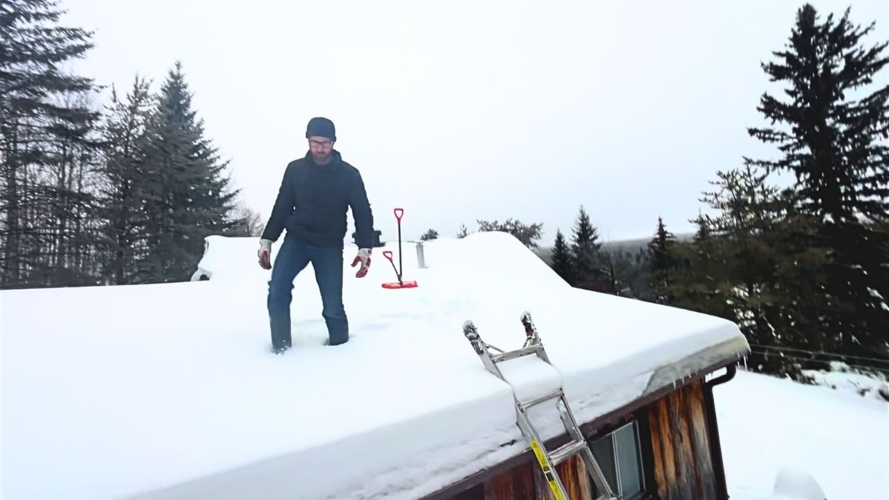 The Roof at Our Off-Grid Cabin Failed… What I Found Inside Was Bad