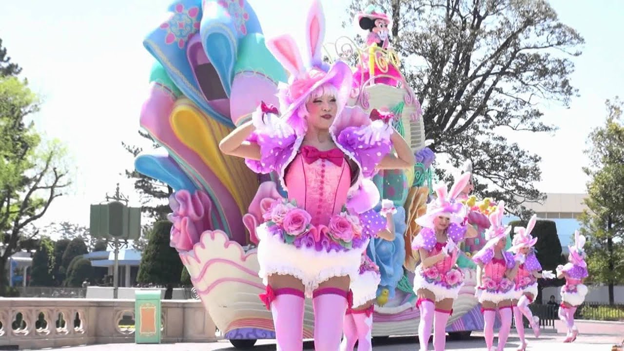 【HD】 ディズニー・イースターワンダーランド 2012 （城前・最前）